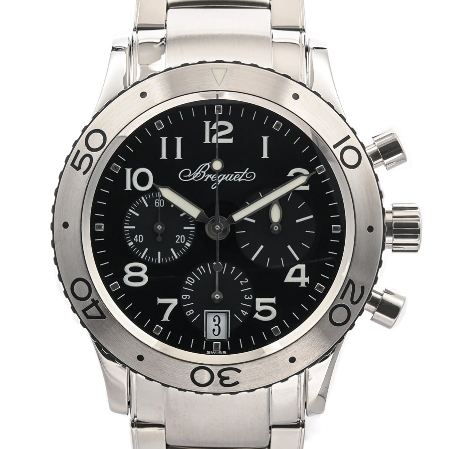 トランスアトランティック ブラック ケース:約39mm/ブレスサイズ:約17.5cm