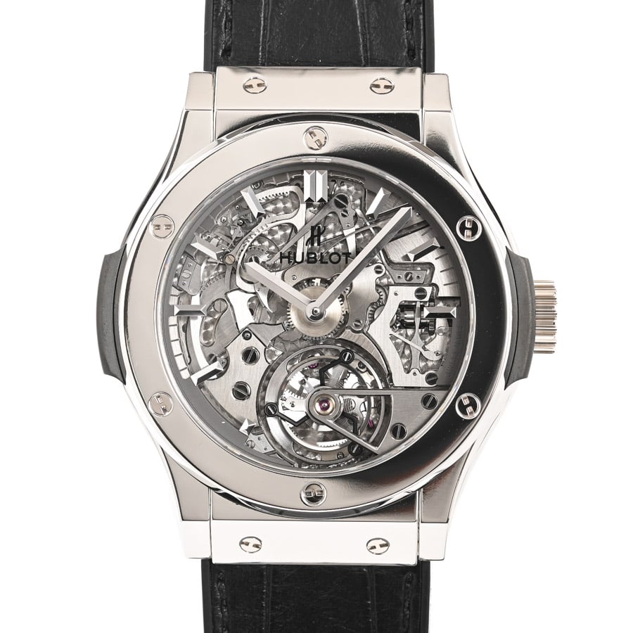 クラシックフュージョン カテドラル ミニッツリピーター トゥールビヨン スケルトン ケース:約46mm(実寸)