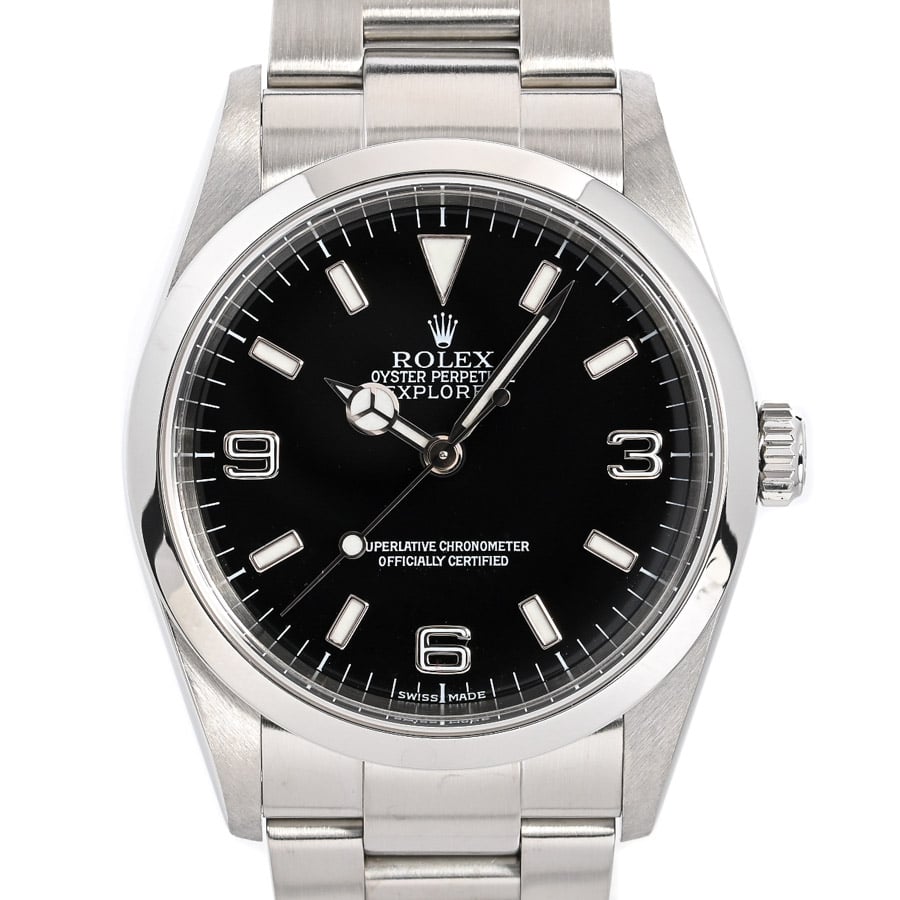 エクスプローラー1 ブラック ケース:約36mm/ブレスサイズ:約17.5cm