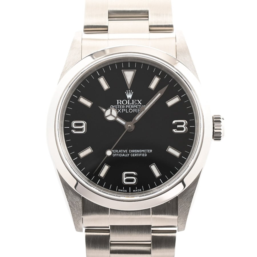 エクスプローラー1 ブラック ケース:約36mm/ブレスサイズ:約18cm
