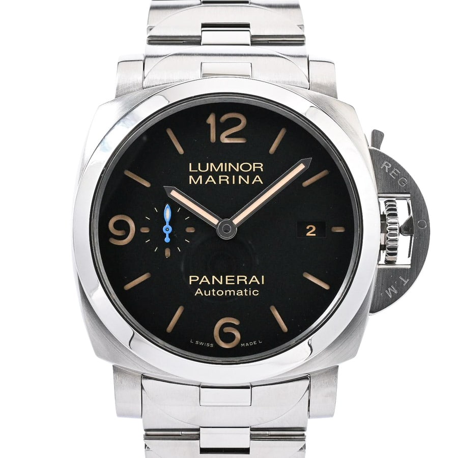 ルミノール マリーナ ブラック / ベルトカラー：ステンレス ケース:約44mm/ブレスサイズ:約19cm