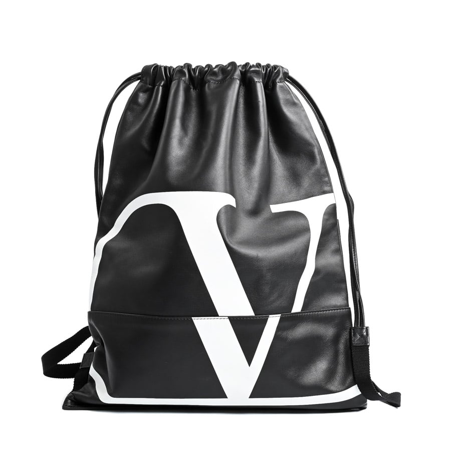 ナップザック ブラック 約W38xH49cm(実寸)