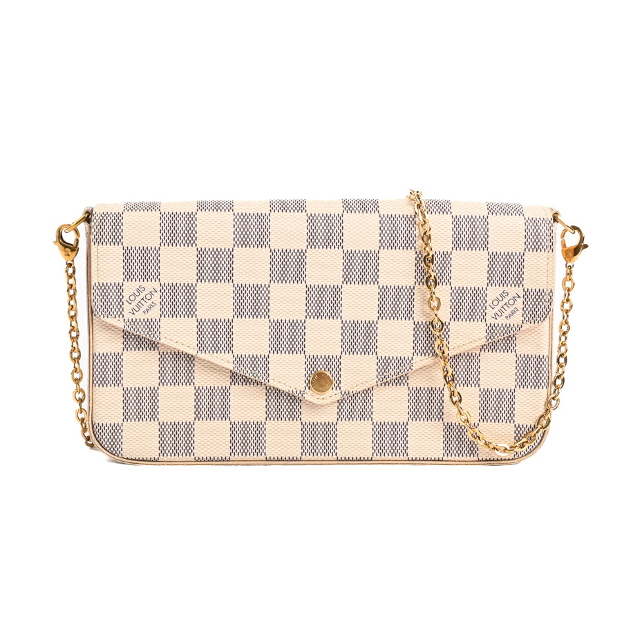 ポシェットフェリシー ホワイト 約W21xH12xD3cm