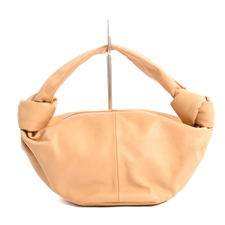 ダブルノット ベージュ 約W最大28xH12xD14cm(実寸)