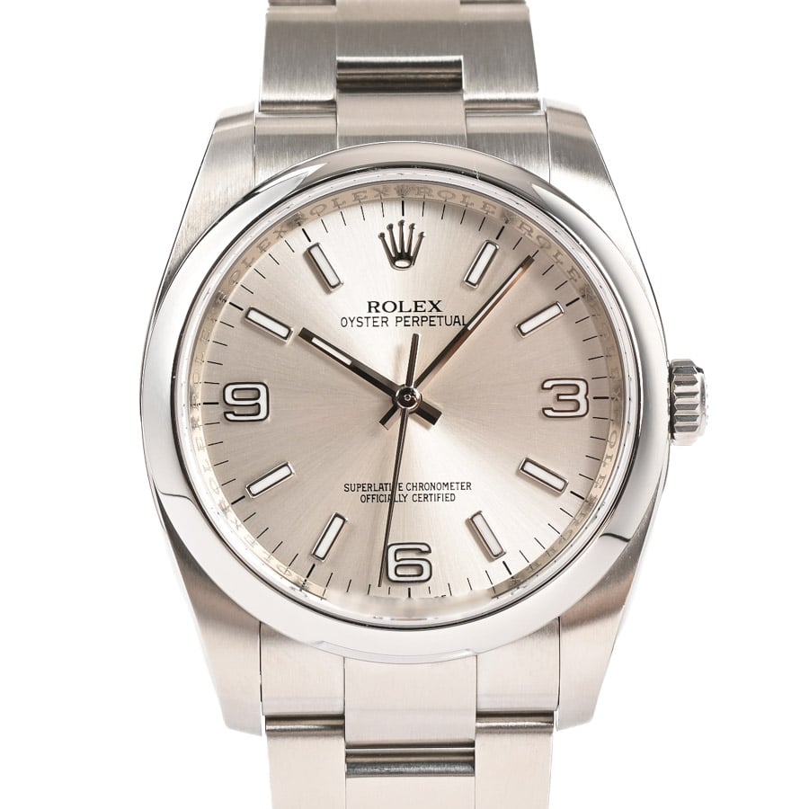 オイスターパーペチュアル シルバー369 / ベルトカラー：ステンレス ケース:約36mm/ブレスサイズ:約18cm