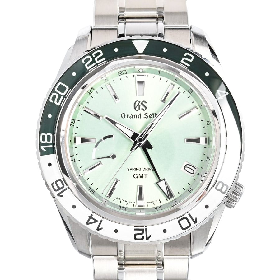 スプリングドライブ GMT 横浜高島屋限定 グリーン / ベルトカラー：ステンレス ケース:約44mm(実寸)/ブレスサイズ:約20cm