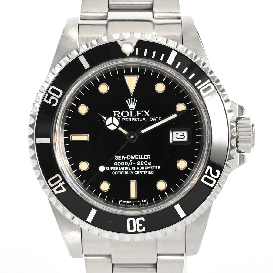 シードゥエラー ブラック ケース:約40mm/ブレスサイズ:約17cm
