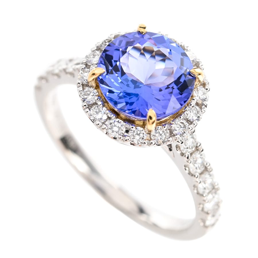 TASAKI タサキ Pt900 タンザナイト ダイヤモンド リング プラチナ TASAKI タサキ タンザナイト ダイヤモンド リング・指輪