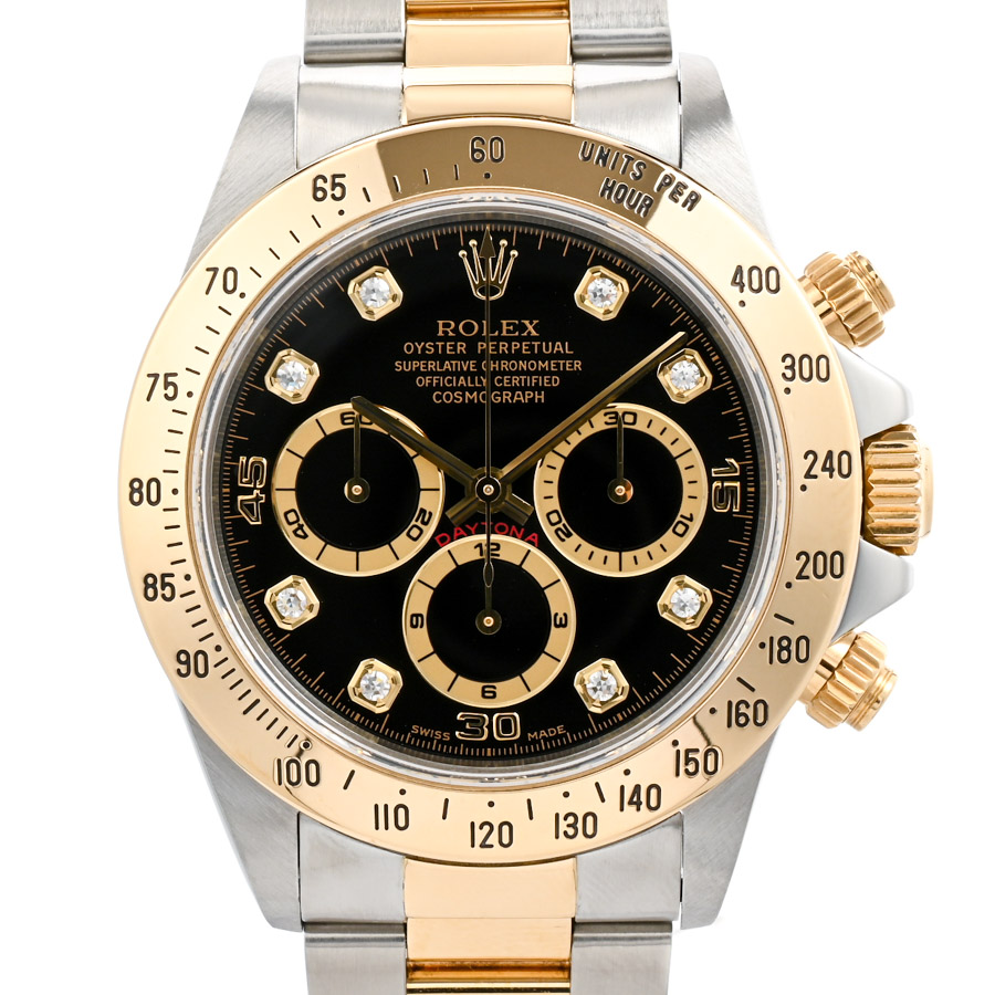 デイトナ ブラック ケース:約40mm/ブレスサイズ:約18cm