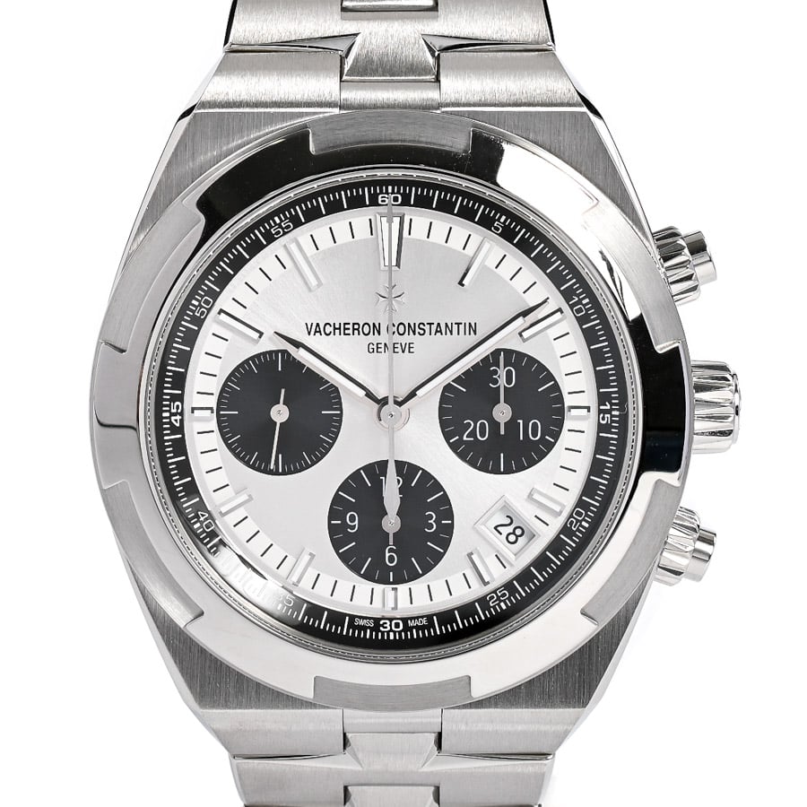 オーバーシーズ クロノグラフ シルバー・ブラック ケース:約42mm(実寸)/ブレスサイズ:約19cm