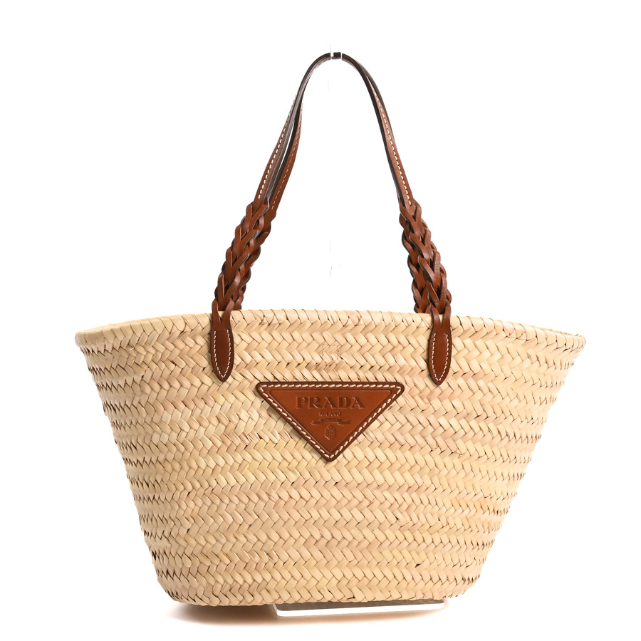 トートバッグ ナチュラル / ブラウン 約W27xH24xD16cm(実寸)