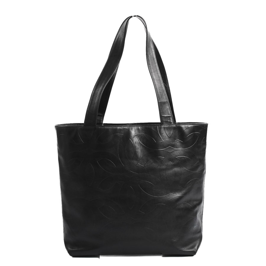 トートバッグ ブラック 約W30xH33xD10cm(実寸)