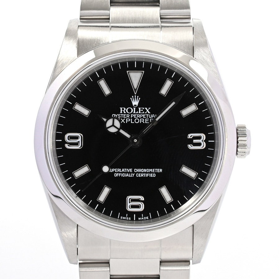 エクスプローラー1 ブラック ケース:約36mm/ブレスサイズ:約18cm