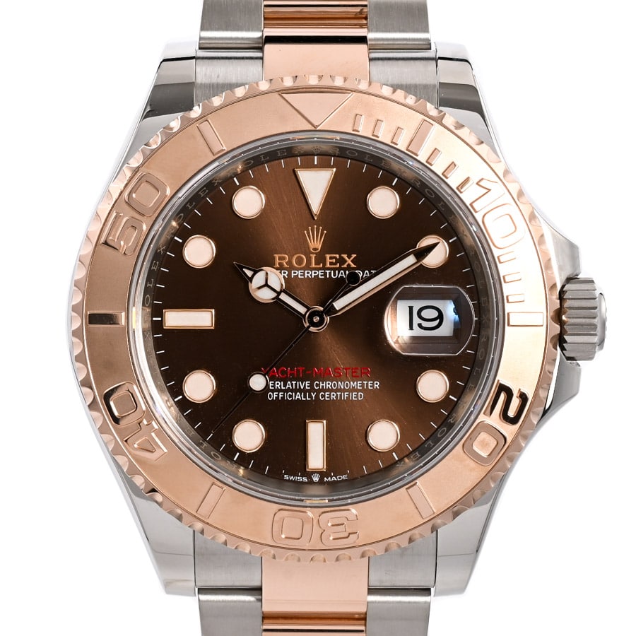 ヨットマスター40 ブラウン ケース:約40mm/ブレスサイズ:約18.5cm
