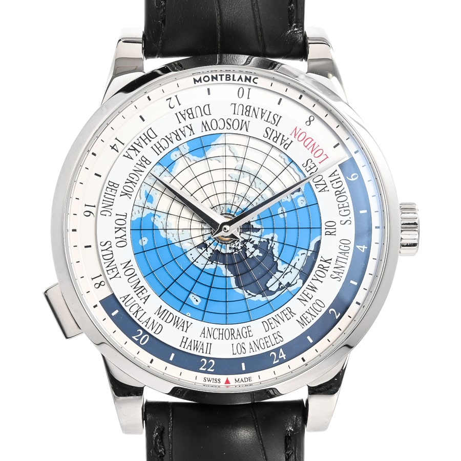 ヘリテイジ スピリット オルビス テラルム ブルー / ベルトカラー：ブラック ケース:約41mm(実寸)