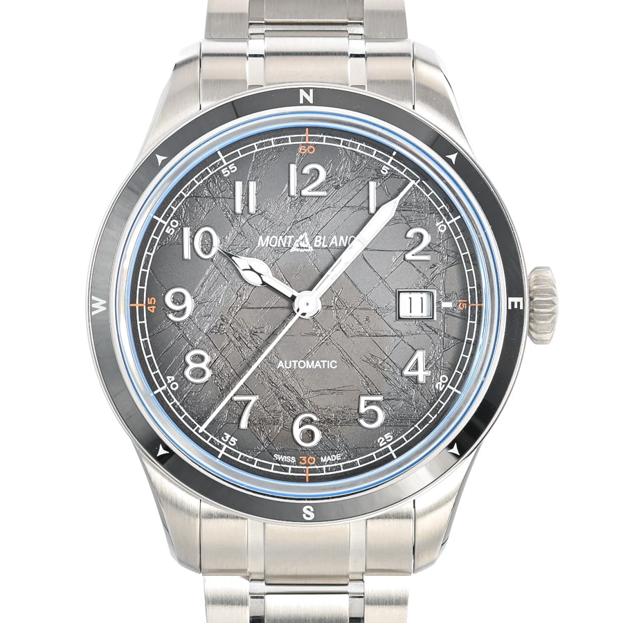 1858 デイト ゼロ オキシジェン ザ 8000 グレー / ベルトカラー：ステンレス ケース:約41mm/ブレスサイズ:ケース:約20mm(実寸)