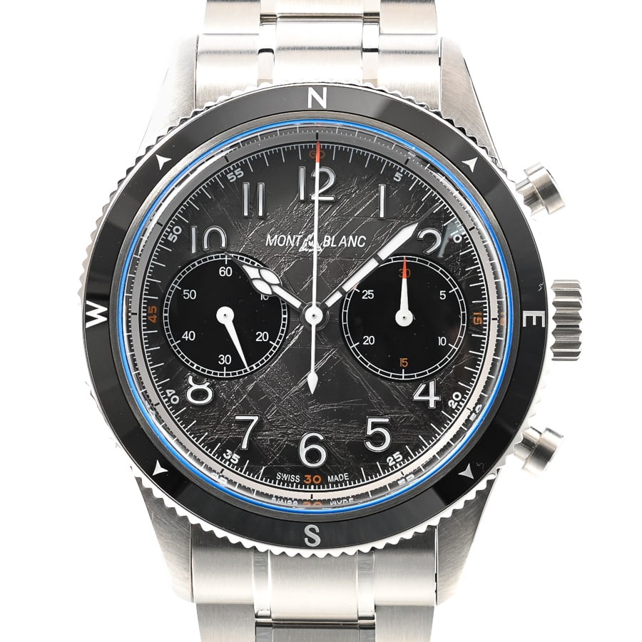 1858 クロノグラフ ゼロ オキシジェン ザ 8000 グレー / ベルトカラー：ステンレス ケース:約42mm/ブレスサイズ:約20cm