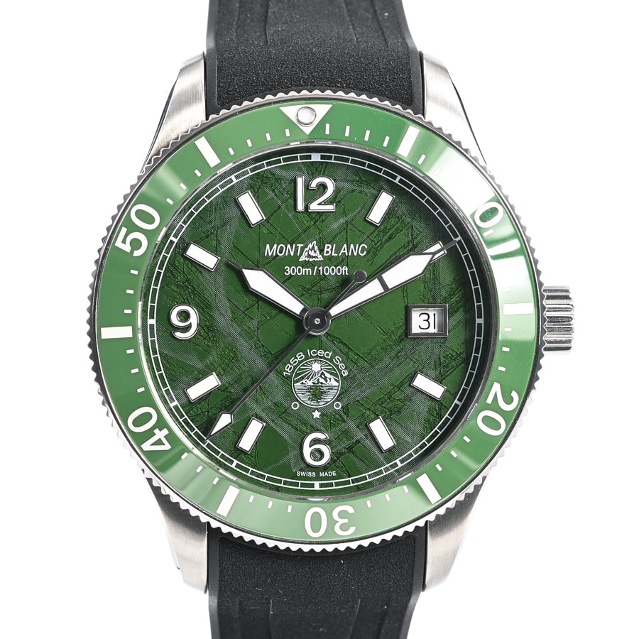1858 アイスシー オートマティック デイト グリーン / ベルトカラー：ブラック ケース:約41mm