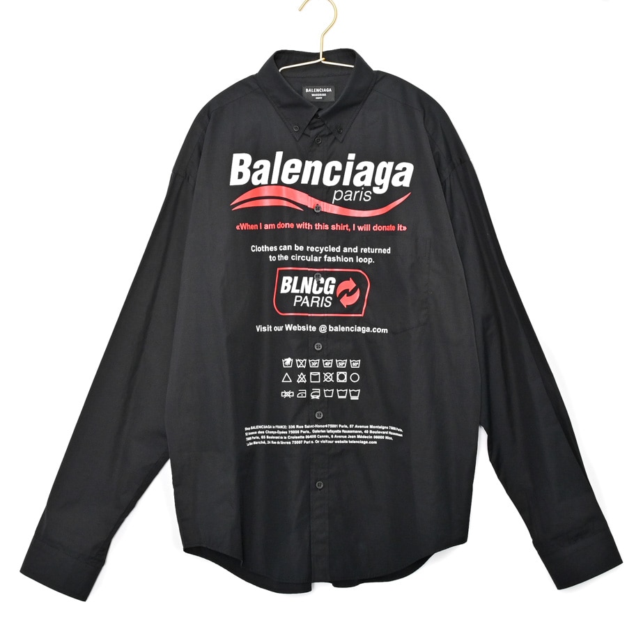 シャツ ブラック メーカーサイズ#XXS/肩幅56x身幅67x着丈79x袖丈66cm(実寸)