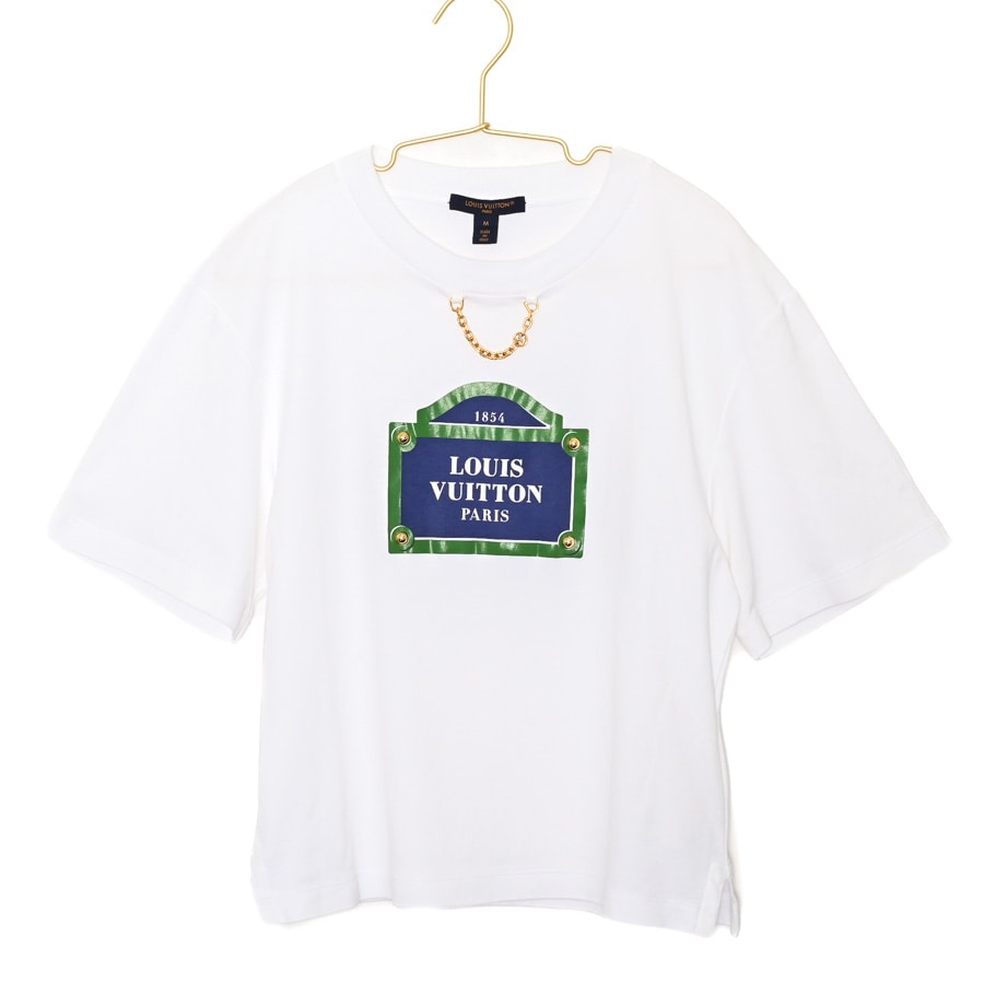Tシャツ ホワイト メーカーサイズ#M/肩幅48x身幅46.5x着丈53x袖丈22.5cm(実寸)