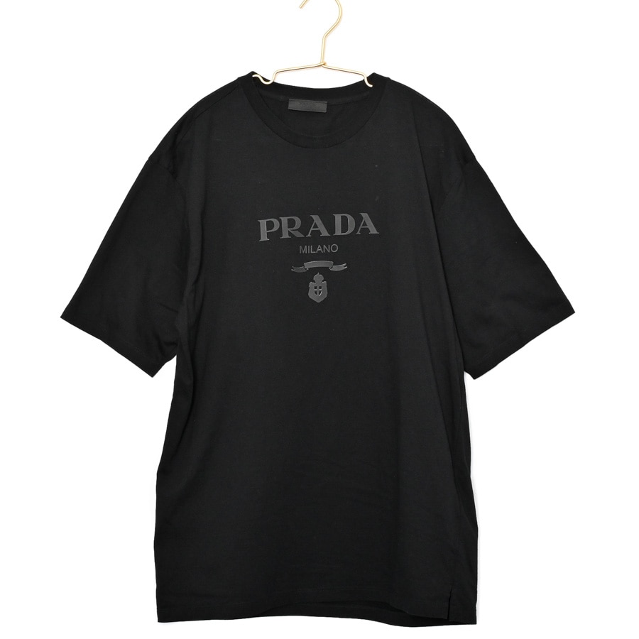 レタリングロゴTシャツ ブラック メーカーサイズ#L/肩幅49x身幅52x着丈71x袖丈25cm(実寸)