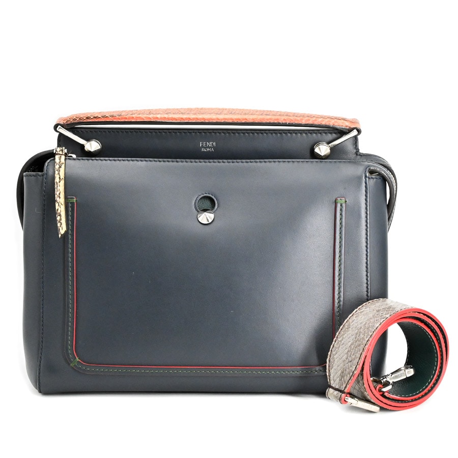 ドットコム ネイビー 約W29.5xH24xD13cm(実寸)