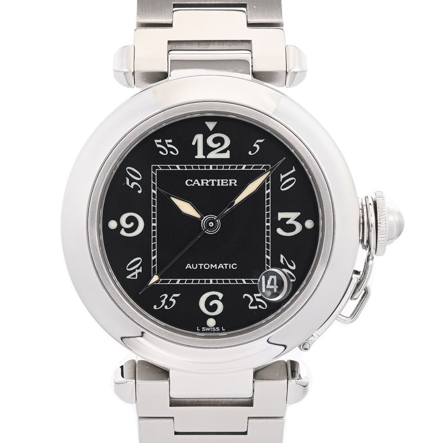 【中古A品】  カルティエ パシャC  W31043M7 ステンレス SHIBUYA