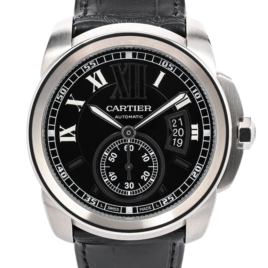 カリブル ドゥ カルティエ ブラック ケース:約42mm(実寸)