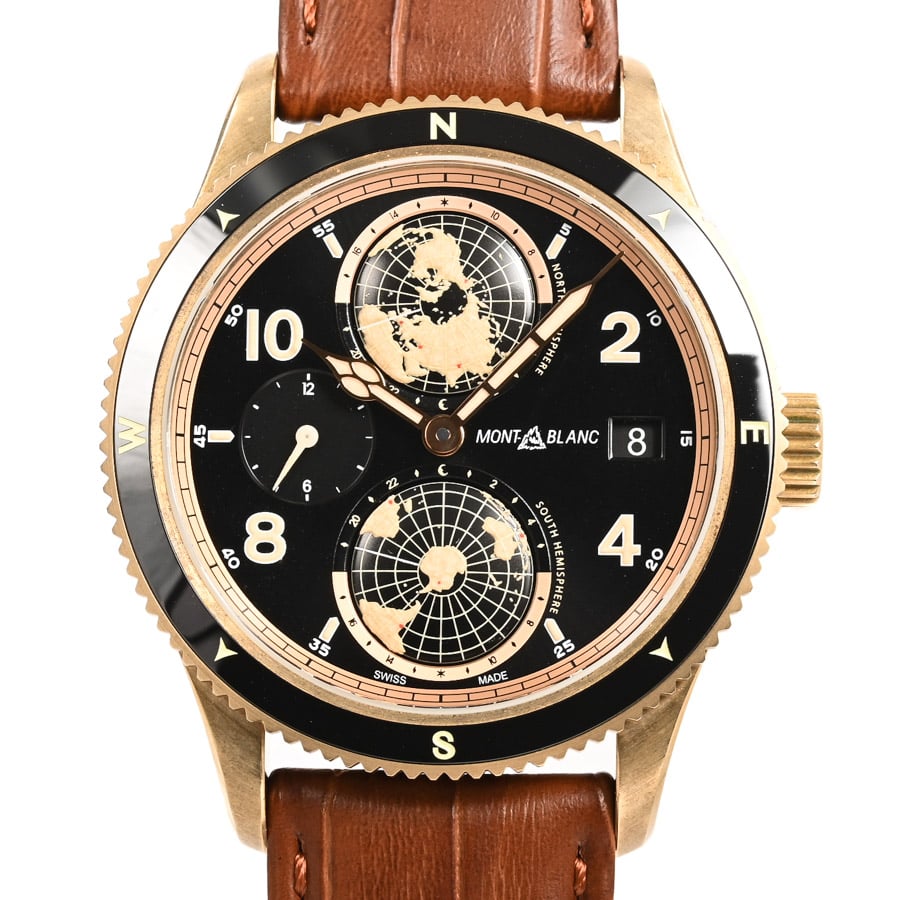 1858 ジオスフェール リミテッドエディション ブラック ケース:約43mm(実寸)