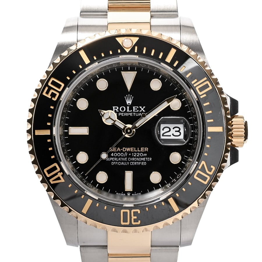 シードゥエラー ブラック ケース:約43mm/ブレスサイズ:約18.5cm