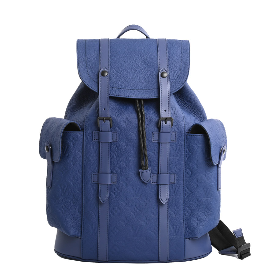 クリストファーMM ブルー 約W33xH43xD12.5cm(実寸)