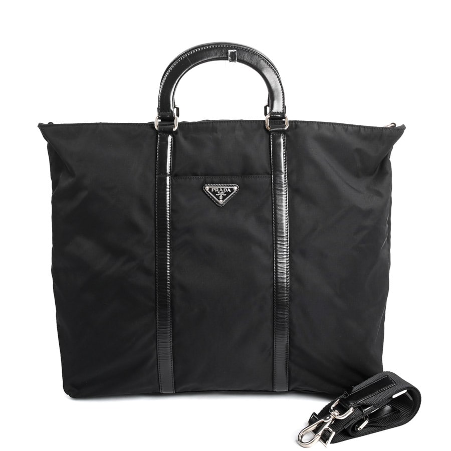 2WAYハンドバッグ ブラック 約W48xH36xD12.5cm(実寸)