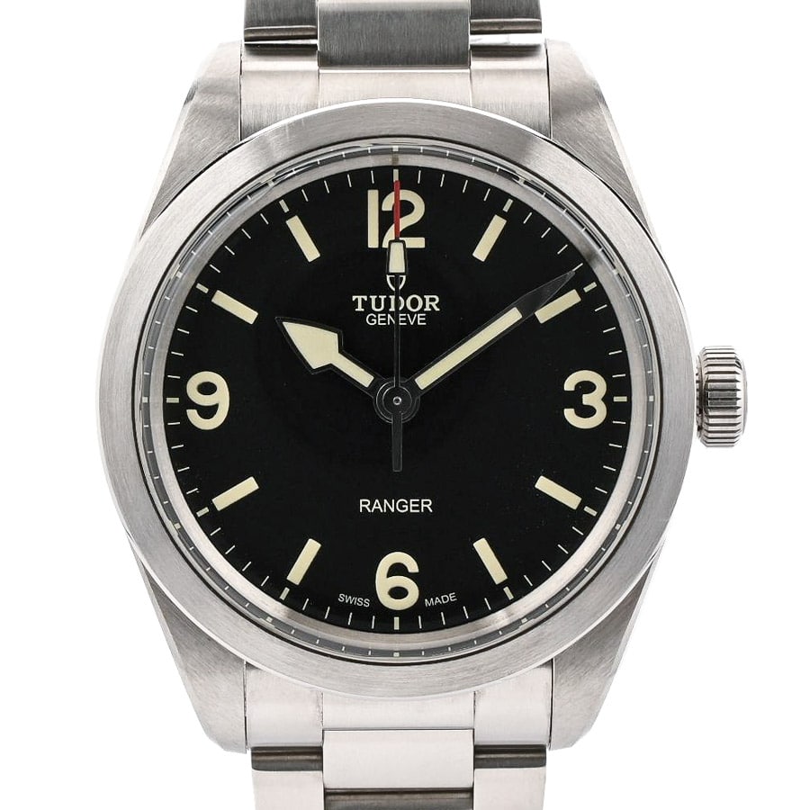 レンジャー ブラック / ベルトカラー：ステンレス ケース:約39mm/ブレスサイズ:約20cm
