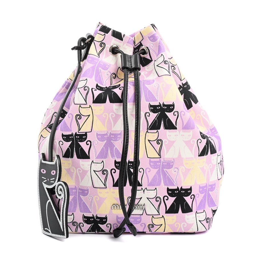 巾着ポーチ ピンク 約W18xH24.5xD12cm(実寸)