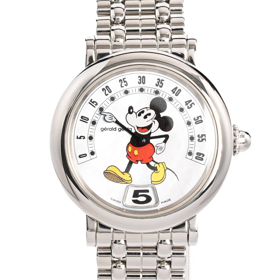 【中古A品】  ジェラルドジェンタ レトロファンタジー 36mm  G3632 ステンレス 銀座