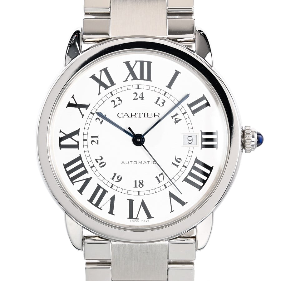 ロンドソロXL シルバー ケース:約42mm/ブレスサイズ:約20cm