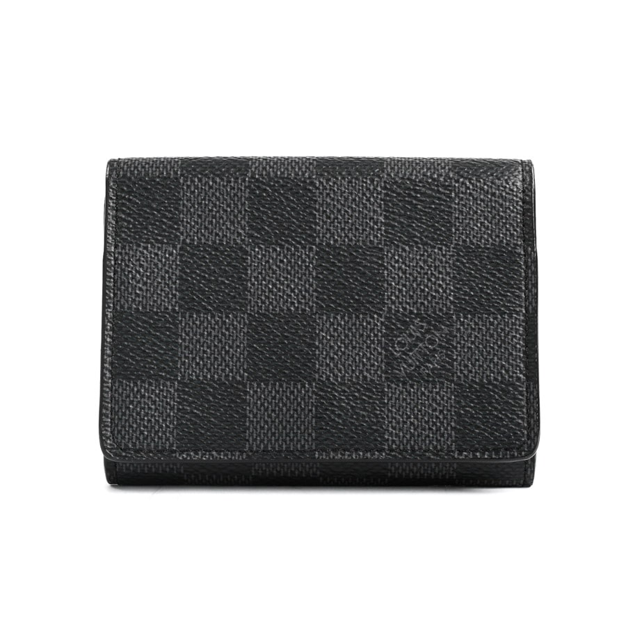 アンヴェロップカルトドゥヴィジット ブラック 約W10.5xH8.3x2.1cm