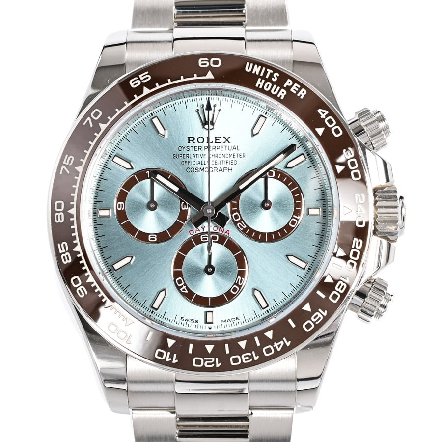 デイトナ アイスブルー ケース:約40mm/ブレスサイズ:約18.5cm