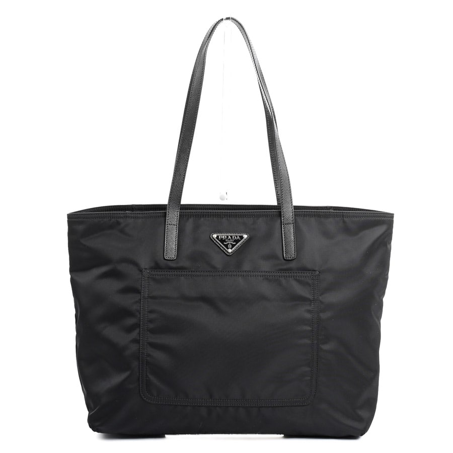 トートバッグ ブラック 約W35xH29xD15.5cm(実寸)