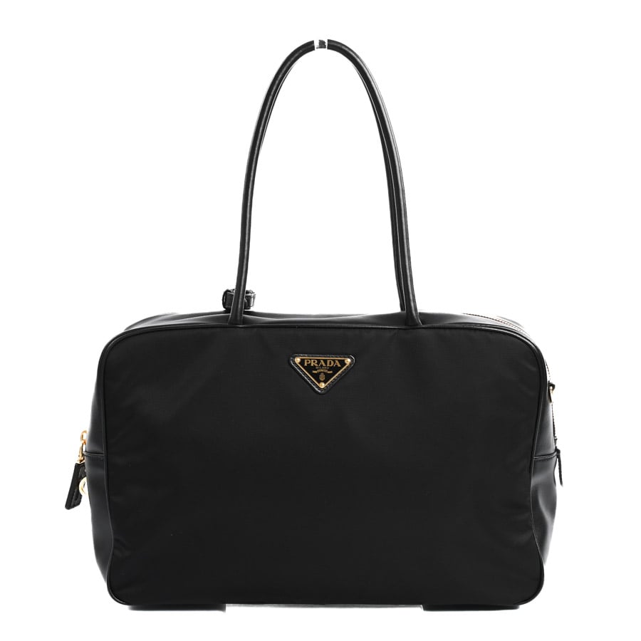 ラージハンドバッグ ネロ 約W32xH22xD10cm(実寸)