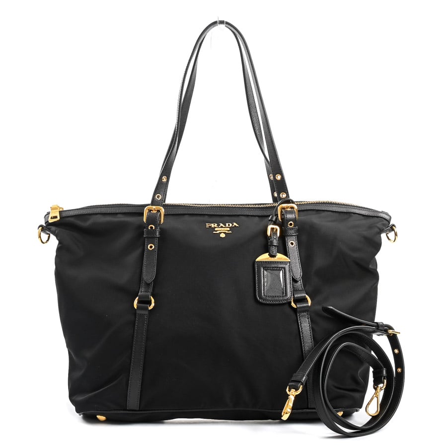2WAYトートバッグ ネロ 約W35xH29xD15cm(実寸)