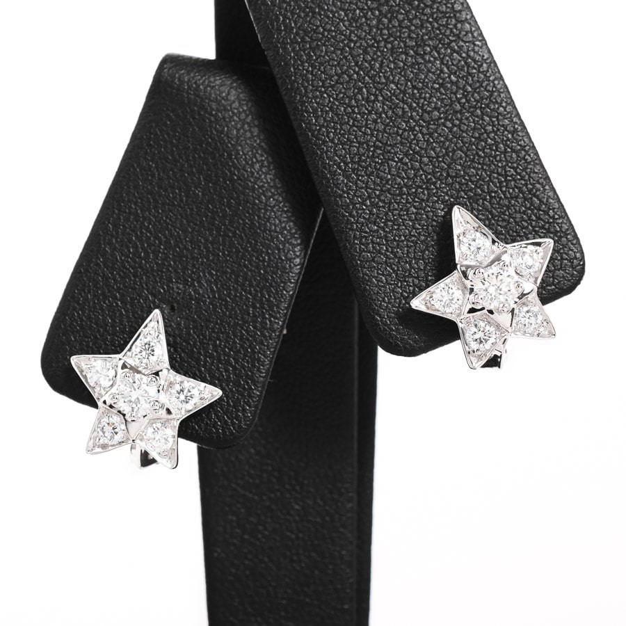 【中古A品】  シャネル コメット  J1098 K18ホワイトゴールド THE YOKOHAMA FRONT