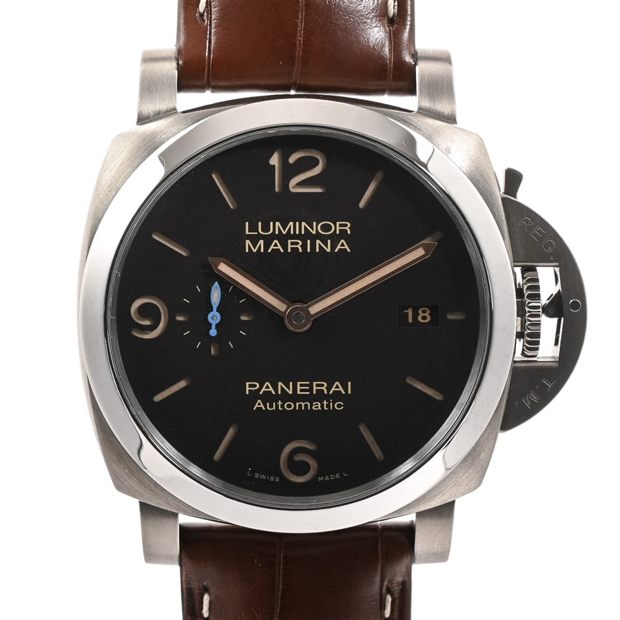 ルミノールマリーナ 1950 チタニオ ブラウン / ベルトカラー：ブラウン ケース:約44mm