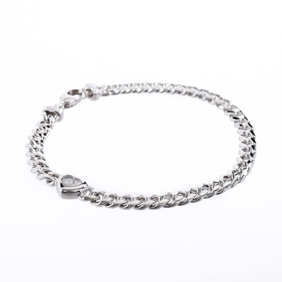 【中古A品】  ショパール ハッピーダイヤ  85/1882 K18ホワイトゴールド 銀座