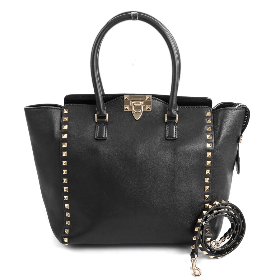 2WAYハンドバッグ ブラック 約W26xH28xD12cm(実寸)