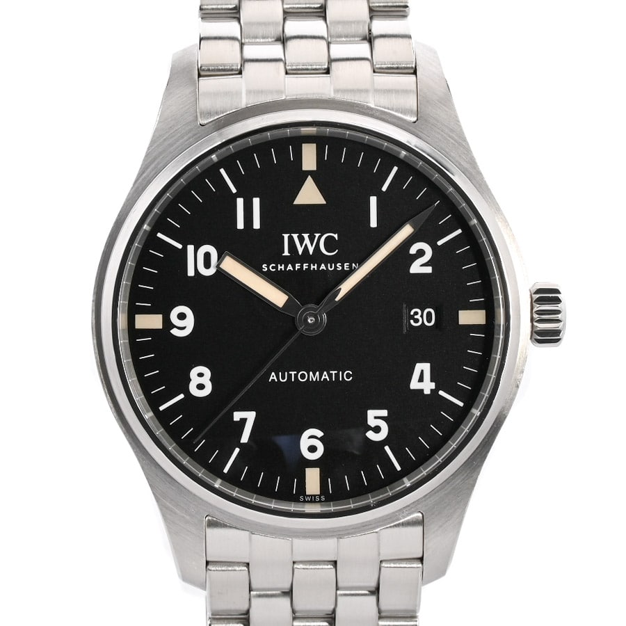 【中古A品】  アイダブリュシー パイロットウォッチ マーク18 トリビュート トゥ マーク15  IW327007 ステンレス 銀座