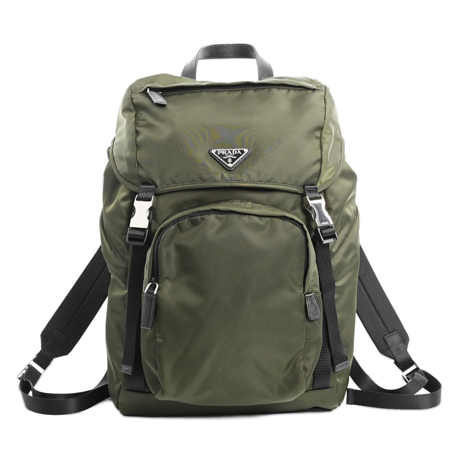 バックパック ダークカーキ 約W26.5xH38xD10cm(実寸)
