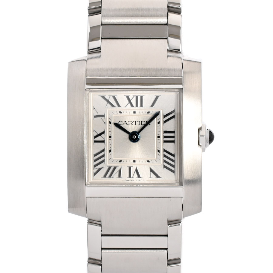 【中古A品】  カルティエ タンクフランセーズSM  WSTA0065 ステンレス 新宿歌舞伎町店