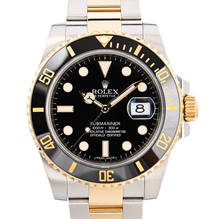 サブマリーナー ブラック ケース:約40mm/ブレスサイズ:約18.5cm