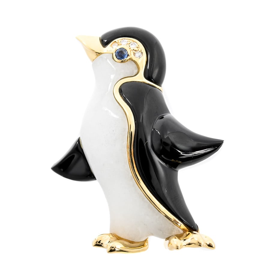 ペンギン チャーム:約W33xH42mm